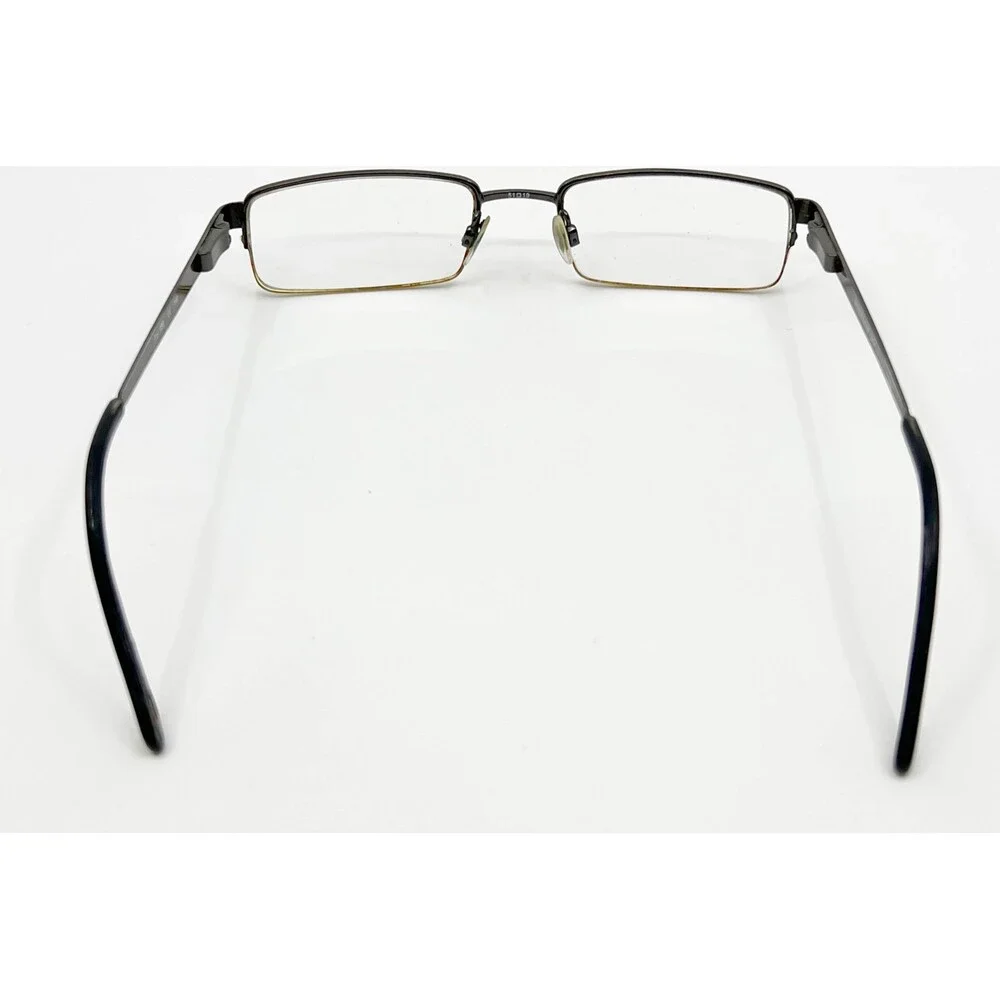 Stetson Off Road 5002 Eyeglasses Mens Black Metal Rectangular Frames 51-19-140